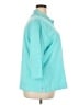 Appleseeds Teal 3/4 Sleeve Button-Down Shirt Size 3X - photo 4