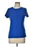 Talbots 100% Pima Cotton Blue Active T-Shirt Size L - photo 1