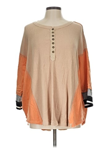 We the Free Long Sleeve Henley (view 1)