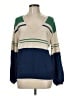 Liverpool Los Angeles Color Block Blue Pullover Sweater Size M - photo 1