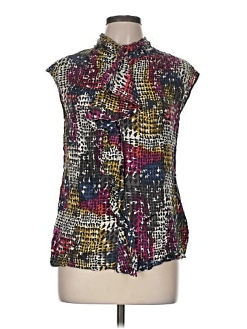 PaperWhite Sleeveless Blouse (view 1)