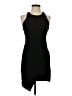 Leith Solid Black Cocktail Dress Size S - photo 1