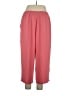 N Touch 100% Polyester Solid Pink Casual Pants Size XL - photo 2