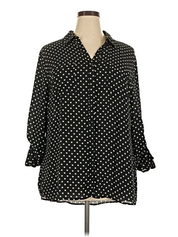 Perch by Blu Pepper 3/4 Sleeve Button-Down Shirt (view 1)
