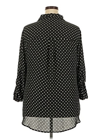 Perch by Blu Pepper 3/4 Sleeve Button-Down Shirt (view 2)
