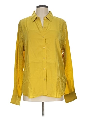 SPANX Long Sleeve Silk Top (view 1)