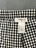 Forever 21 100% Cotton Houndstooth Black Shorts Size L - photo 3