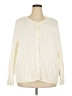 Appleseeds 100% Cotton Ivory Cardigan Size 3X - photo 1