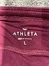Athleta Burgundy Athletic Shorts Size L - photo 3