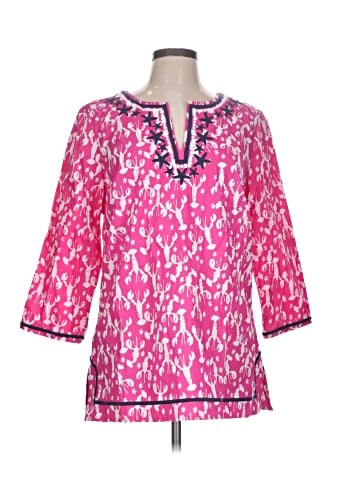 Talbots 3/4 Sleeve Blouse (view 1)