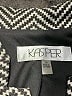 Kasper Houndstooth Gray Coat Size 14 - photo 6