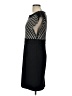 Spense Chevron-herringbone Black Cocktail Dress Size 10 - photo 5