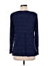 Chico's 100% Pima Cotton Blue Long Sleeve Top Size M - photo 2