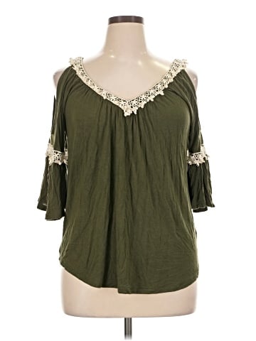 Simply Styled 3/4 Sleeve Blouse (view 1)