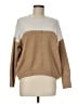 Vince Camuto Color Block Tan Pullover Sweater Size M - photo 1