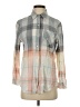 Aeropostale 100% Cotton Color Block Gray Long Sleeve Button-Down Shirt Size S - photo 1