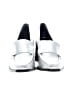 Vince Camuto 100% Leather Silver Heels Size 6 - photo 2