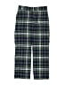 Janie and Jack Plaid Green Casual Pants Size 6 - photo 1