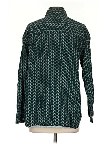 Karen Scott Long Sleeve Button-Down Shirt (view 2)