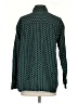 Karen Scott Polka Dots Green Long Sleeve Button-Down Shirt Size 1 - photo 2