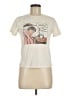 RE/DONE Print Ivory Short Sleeve T-Shirt Size M - photo 1