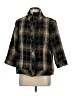 Erin London Plaid Gold Coat Size M - photo 1