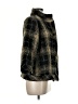 Erin London Plaid Gold Coat Size M - photo 4
