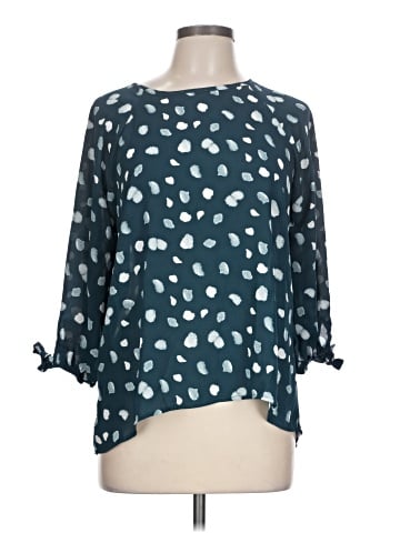 Papermoon 3/4 Sleeve Blouse (view 1)