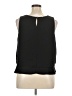 metaphor 100% Polyester Black Sleeveless Blouse Size XL - photo 2