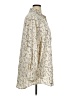 Entro 100% Polyester Paisley Ivory Long Sleeve Blouse Size 1X - photo 4