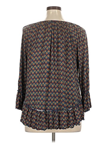 Faded Glory 3/4 Sleeve Blouse (view 2)