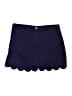 Lilly Pulitzer 100% Cotton Chevron-herringbone Blue Skort Size 4 - photo 1