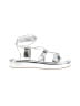 Shoedazzle Silver Sandals Size 8 - photo 1
