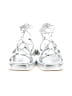 Shoedazzle Silver Sandals Size 8 - photo 2