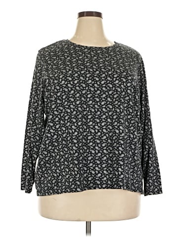Lands' End 3/4 Sleeve T-Shirt (view 1)