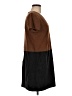 1.State Color Block Brown Casual Dress Size M - photo 4