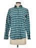 J.Crew 100% Cotton Plaid Green Long Sleeve Button-Down Shirt Size 2 - photo 1