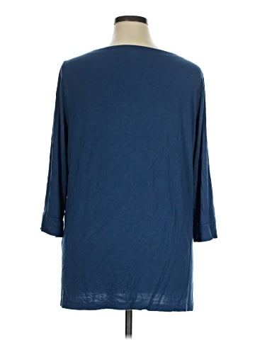 Chico's 3/4 Sleeve T-Shirt (view 2)