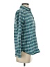 J.Crew 100% Cotton Plaid Green Long Sleeve Button-Down Shirt Size 2 - photo 4