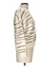 Lush Stripes Animal Print Ivory Pullover Sweater Size L - photo 4