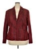Erin London Chevron-herringbone Red Jacket Size XXL - photo 1