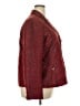 Erin London Chevron-herringbone Red Jacket Size XXL - photo 4