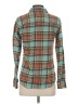 J.Crew 100% Cotton Plaid Green Long Sleeve Button-Down Shirt Size 0 - photo 2