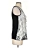 A. Byer Silver Sleeveless Blouse Size S - photo 4