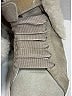 Moncler 100% Leather Gray Sneakers Size EU 37 - photo 5