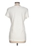 Talbots 100% Cotton Ivory Short Sleeve Top Size L - photo 2