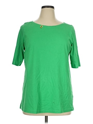 Roaman's 3/4 Sleeve T-Shirt (view 1)