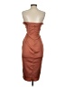 Maniju Solid Brown Cocktail Dress Size M - photo 2