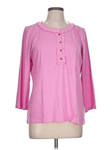 Talbots 3/4 Sleeve Top (view 1)