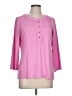 Talbots Pink 3/4 Sleeve Top Size L - photo 1